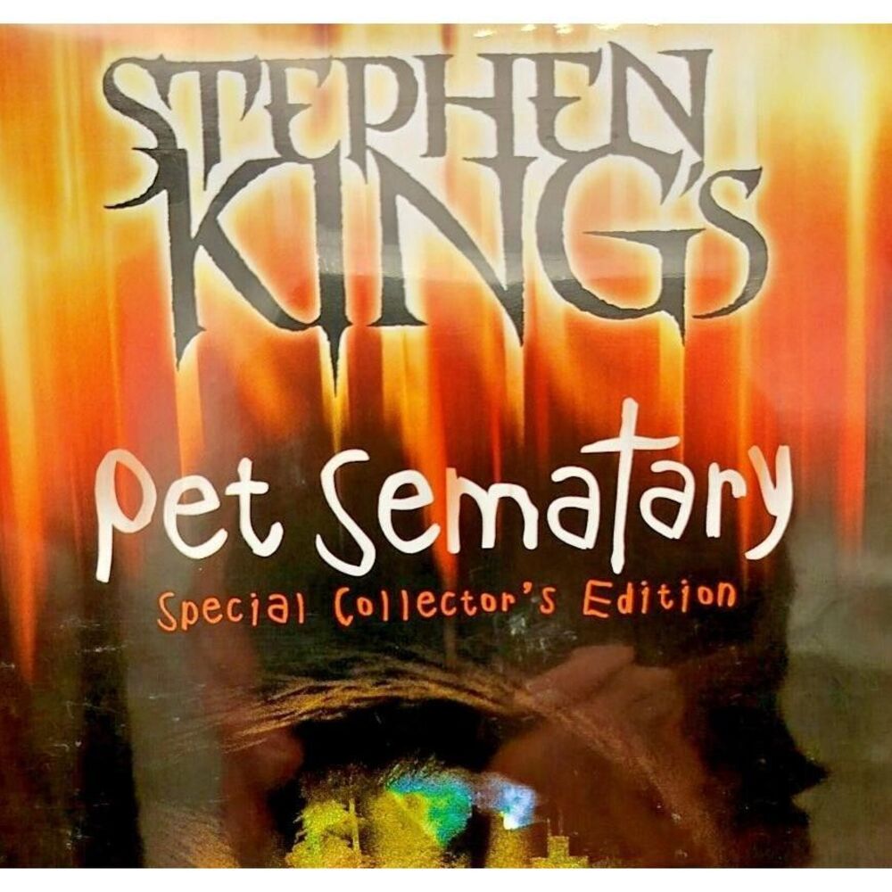 Pet Sematary Special Collectors Edition DVD Widescreen Stephen King Thriller